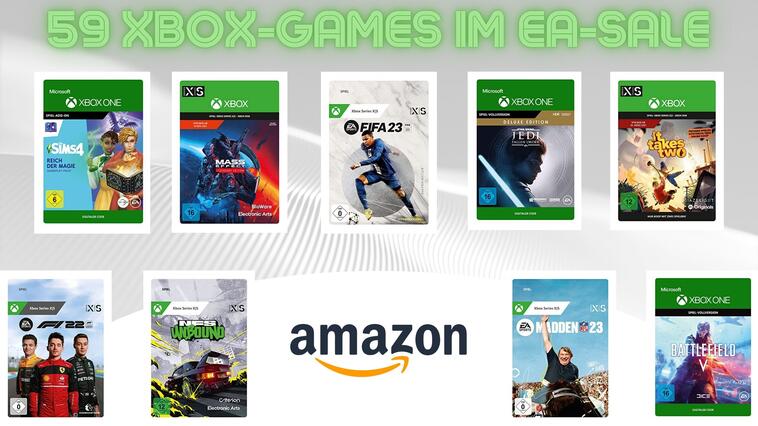 Xbox-Games bei Amazon: Bis zu 90 Prozent auf EA-Hits wie “FIFA 23“ & “Die Sims 4“