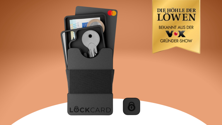 LockCard Wallet bekannt aus "Die Höhle der Löwen"