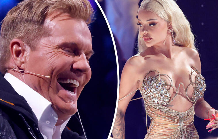 Dieter Bohlen und Katja Krasavice