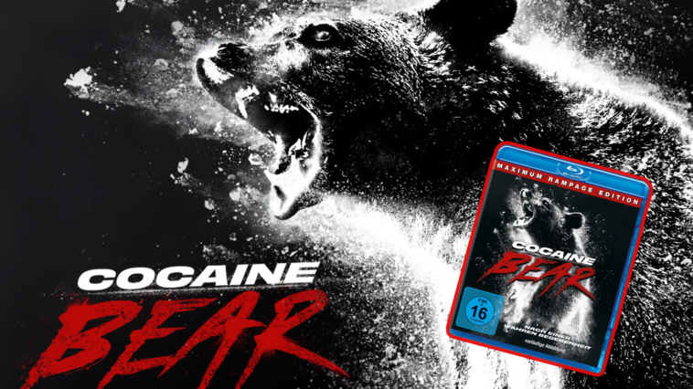 "Cocaine Bear" auf Blu-ray in der Maximum Rampage Edition