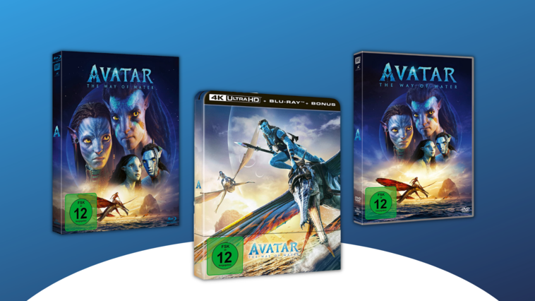 "Avatar: The Way of Water" erscheint auf DVD, Blu-ray, 4K UHD und 3D Blu-ray