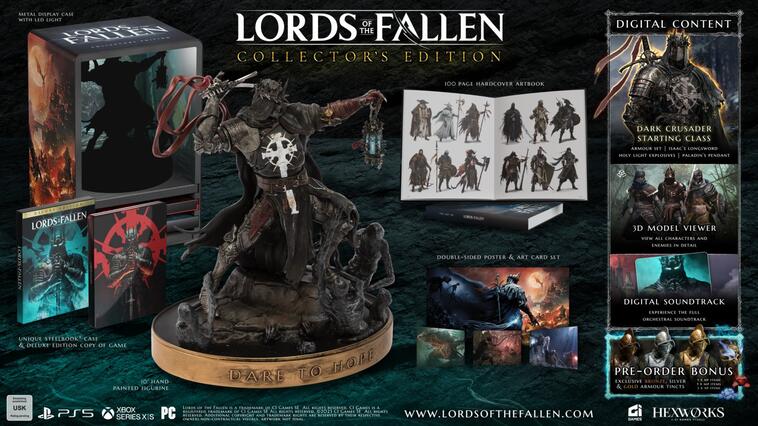“Lords of the Fallen“ für PS5 und Xbox Series vorbestellen: Soulslike mit Unreal Engine 5