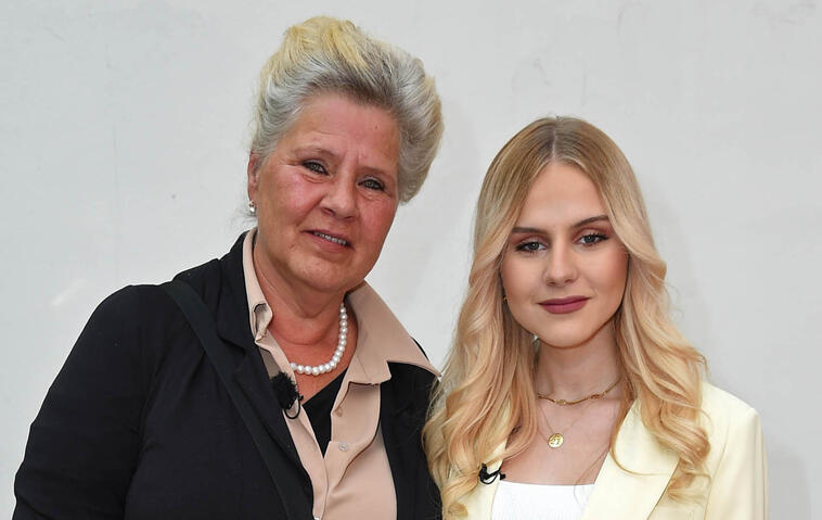 Estefania Wollny hat ihr erstes Konzert gegeben. Auch Mama Silvia Wollny stand auf der Bühne.