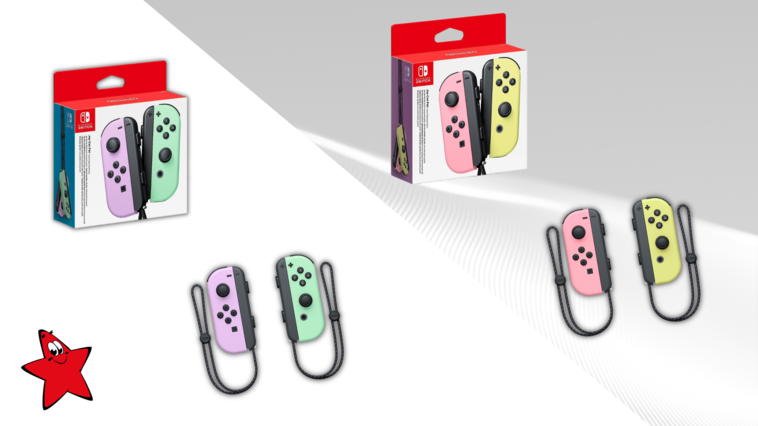 Stilvoll spielen: Jetzt die Nintendo Switch Joy-Cons in Pastellfarben vorbestellen