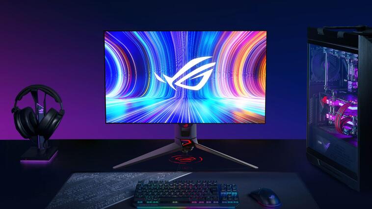 ASUS ROG Swift OLED PG27AQDM Lifestyle