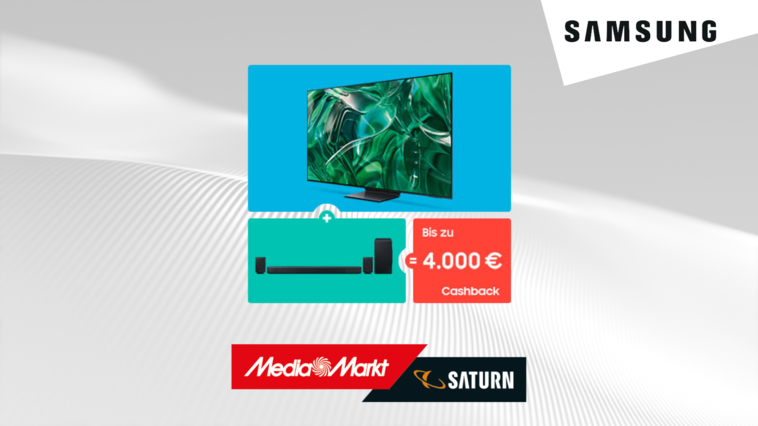 Samsung SmartDeal bei MediaMarkt: TV kaufen und bis zu 4000 Euro Cashback erhalten