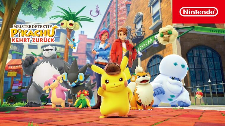 “Meisterdetektiv Pikachu kehrt zurück“: Rätselspaß jetzt für die Switch vorbestellen