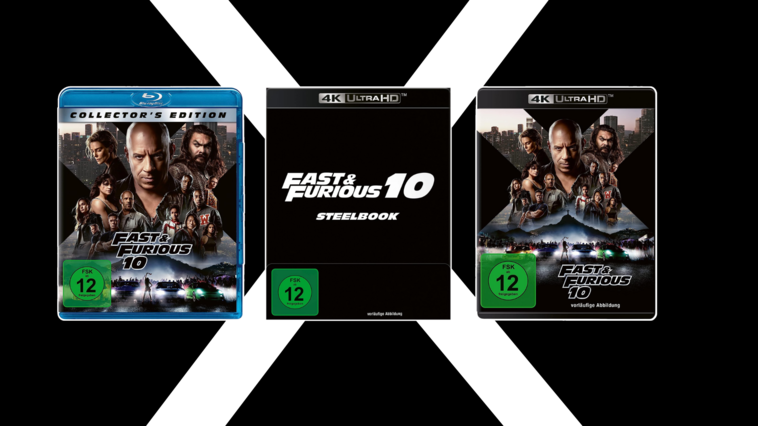 "Fast and Furious 10" auf DVD, Blu-ray, UHD und im Steelbook vorbestellen
