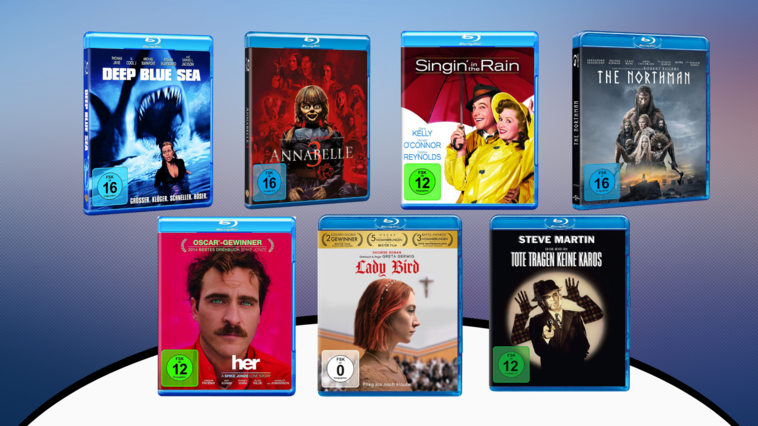 Filmaktion bei Amazon: Blu-rays für je 5,99 Euro
