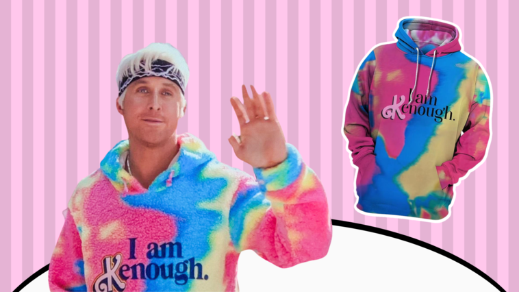 Ryan Gosling im "i am Kenough"-Hoodie aus dem "Barbie"-Film