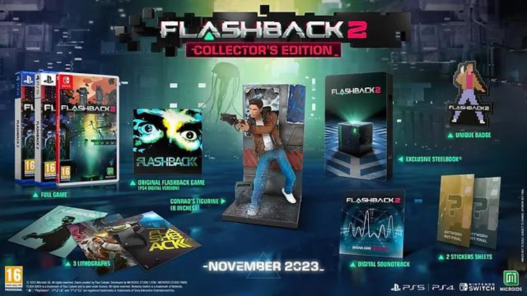 “Flashback 2“: Retro pur! Plattform-Shooter wird nach 30 Jahren fortgesetzt