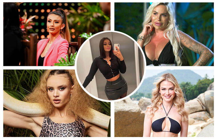 Christina Dimitriou, Christin Okpara, Gina-Lisa-Lohfink, Elsa Latifaj und Darya Strelnikova