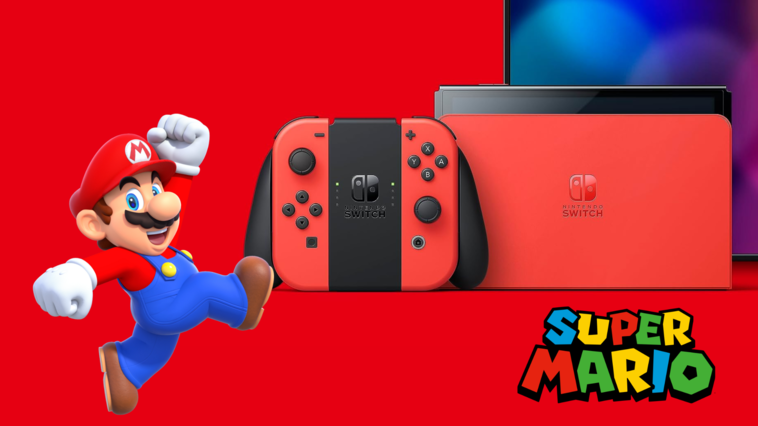 Jetzt Mario-Edition: die Konsole Nintendo Switch OLED vorbestellen und