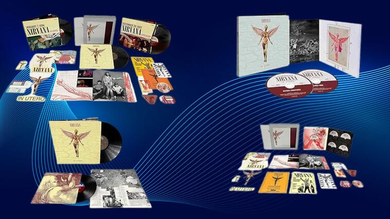 30 Jahre "In Utero": Jetzt die Super-Deluxe-Box des Nirvana-Albums vorbestellen