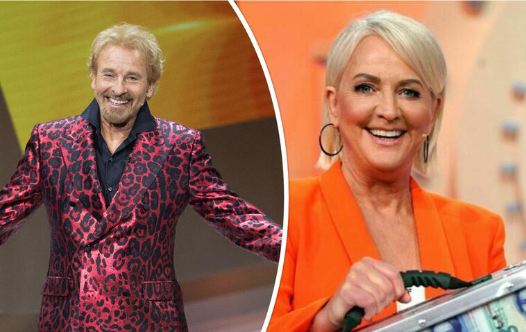 Wetten dass, Thomas Gottschalk und Ulla Kock am Brink