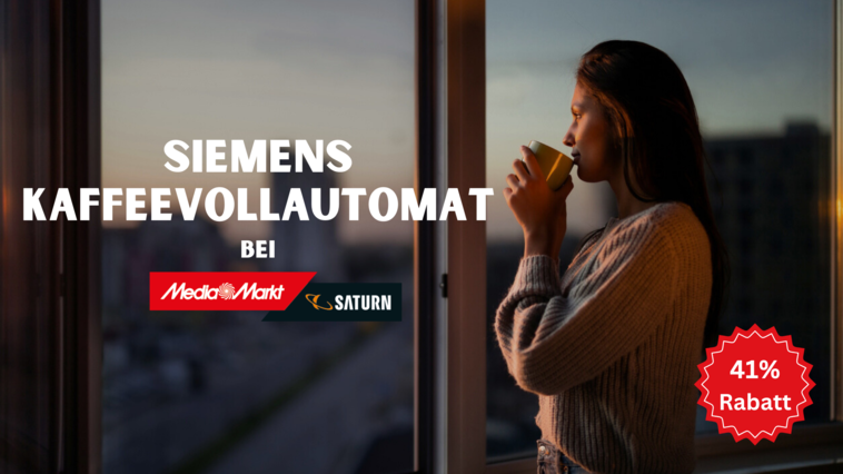 SIEMENS-Kaffevollautomat-Aktion bei MediaMarkt