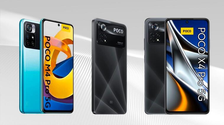 Xiaomi Poco X4 Pro und M4 Pro: So günstig sind die Bestseller-Smartphones heute