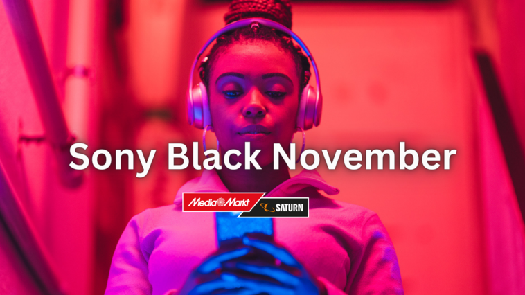 Sony Black November Rabattaktion