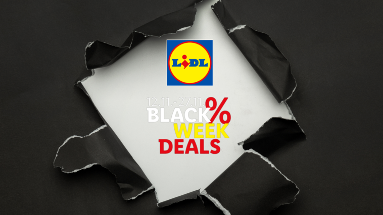 Black Week Deals bei Lidl gestartet: Spare satte 40 Prozent mit diesem Rabattcode