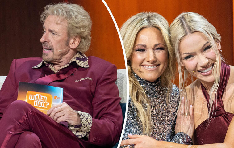 Wetten Dass: Shirin David, Helene Fischer, Thomas Gottschalk