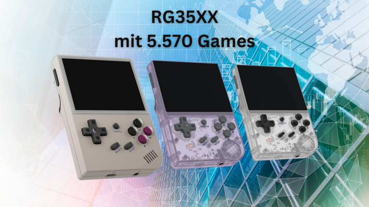 RG35XX kaufen: Handheld mit mehr als 5.500 Games für Playstation, Nintendo & Co.