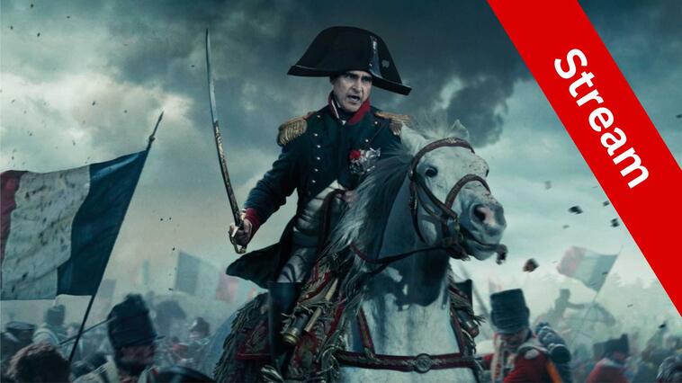 Joaquin Phoenix als und in ""Napoleon" – jetzt im Stream