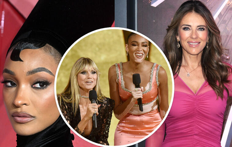 GNTM 2024: Heidi Klum, Winnie Harlow, Jourdan Dunn, Liz Hurley - Gastjuroren