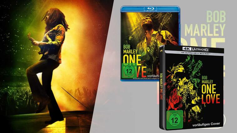 "Bob Marley: One Love" auf Blu-ray oder im Steelbook kaufen
