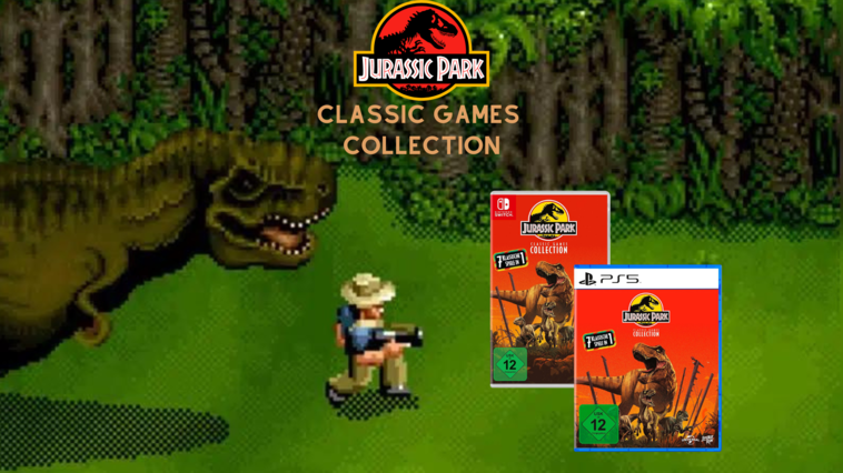 “Jurassic Park Classic Games Collection“ vorbestellen: Sieben Kult-Games in einem