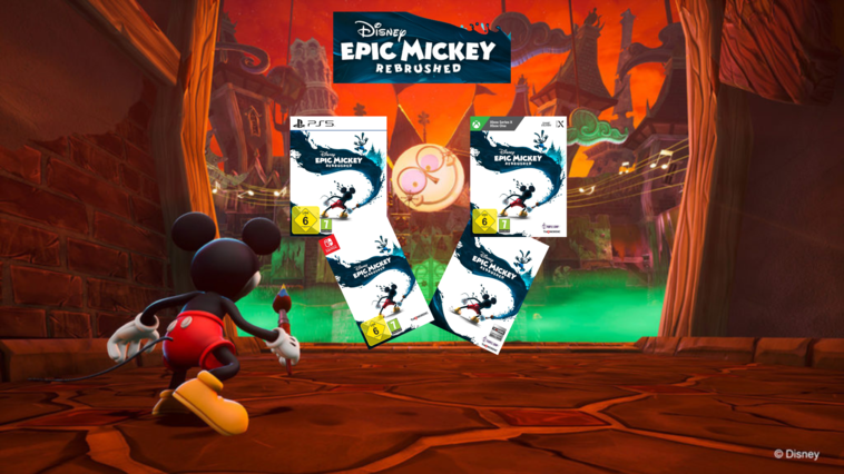 “Disney Epic Mickey: Rebrushed”: Jetzt für die Switch, PS5, Xbox Series X & PC vorbestellen
