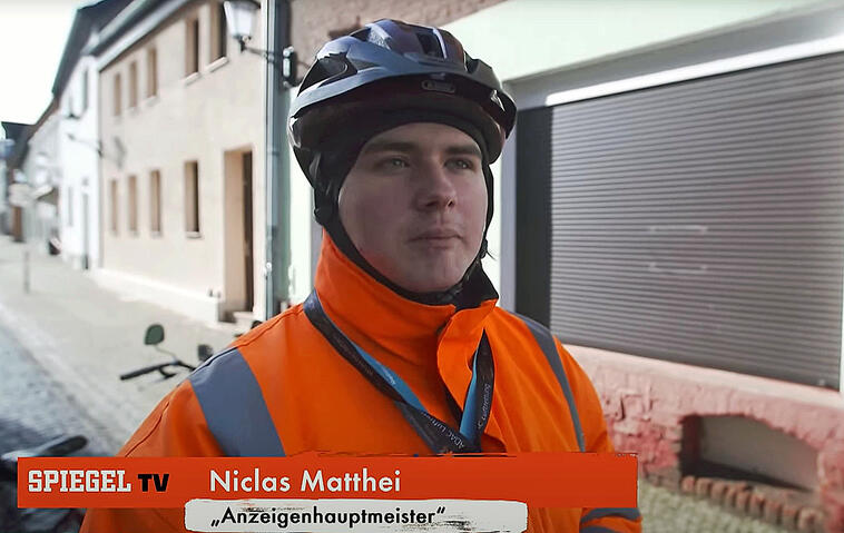 Anzeigenhauptmeister Niclas Matthei: Parken Frauen schlechter?