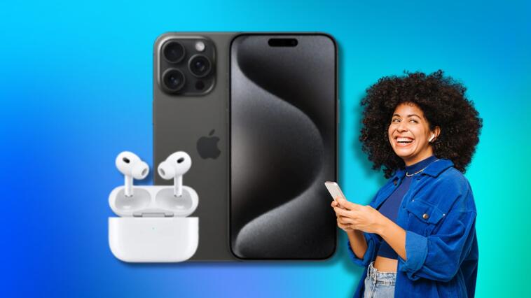 Das neue iPhone 15 Pro und Air Pods Pro im Bundle bei O2