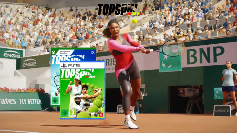 Ganz großes Tennis: “Top Spin 2K25“ für die PS5, PS4 & Xbox Series X/One vorbestellen