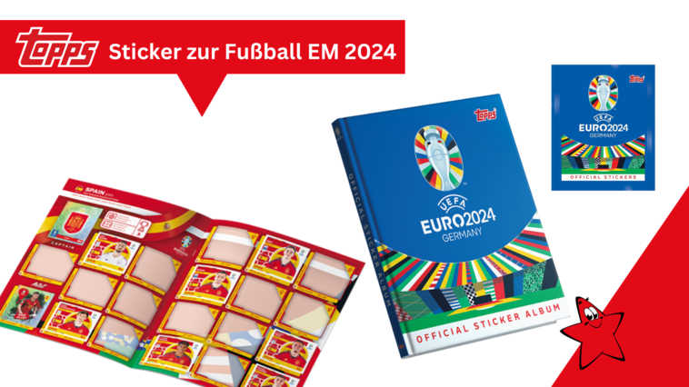 Topps Sticker EM 2024 Euro Deutschland Fussball Sammelkarten
