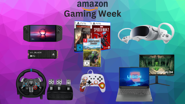 Amazon Gaming Week: Neue Games wie “Spider-Man 2“, Laptops, Handhelds und mehr zu Bestpreisen