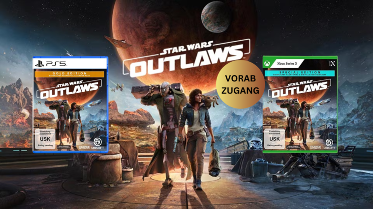 “Star Wars Outlaws“: Open-World-Hoffnung vorbestellen und früher zocken