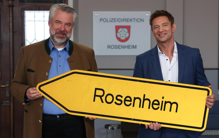 Die Rosenheim-Cops: Dieter Fischer und Igor Jeftic