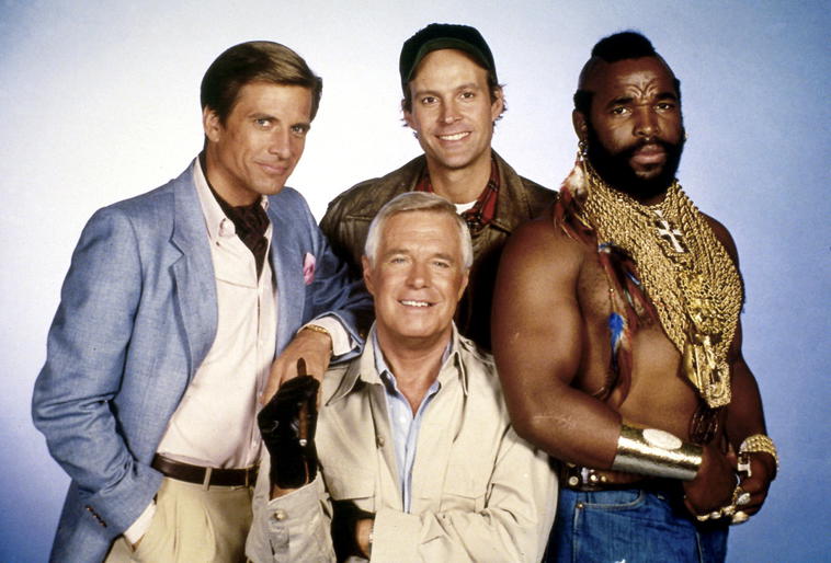 In den 80er Jahren half  das Vierergespann aus dem "A-Team" Menschen in Not...