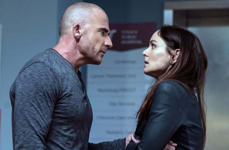  "Prison Break": Lincoln Burrows (Dominic Purcell) und Sara Tancredi Sarah Wayne Callies