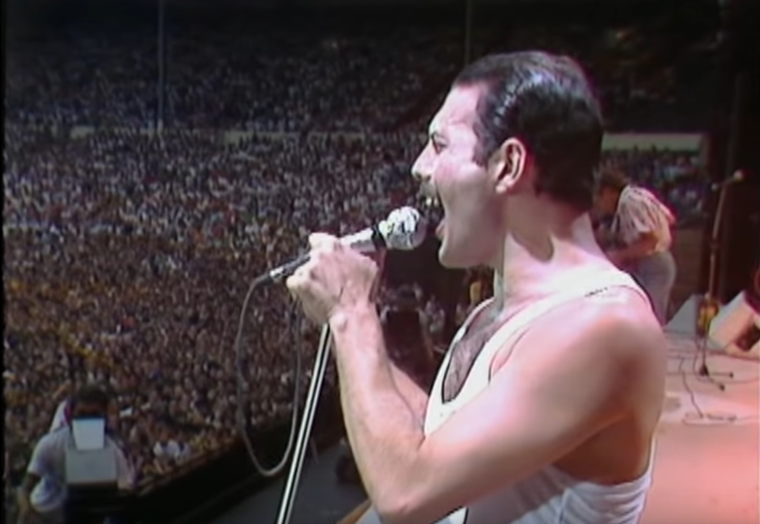 Live Aid Freddie Mercury
