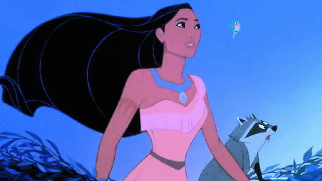"Pocahontas" ist die einzige Disney-Prinzessin mit Tattoo. Was ihr Trival am rechten Arm bedeutet ist jedoch nicht bekannt.