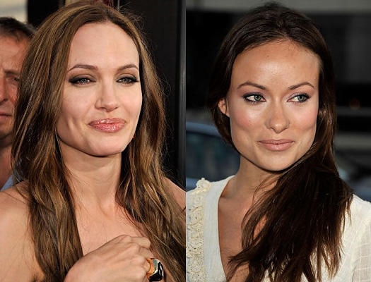 Angelina Jolie und Olivia Wilde