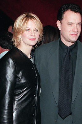 Meg Ryan zusammen mit Tom Hanks 1997.