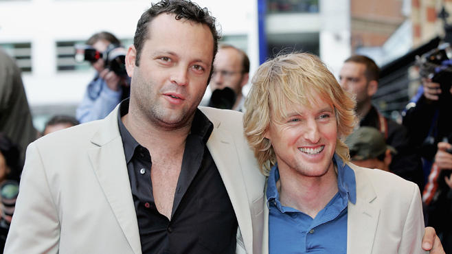 Vince Vaughn zusammen mit Owen Wilson