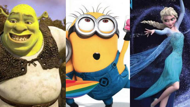 Das sind die 20 erfolgreichsten Animationsfilme!