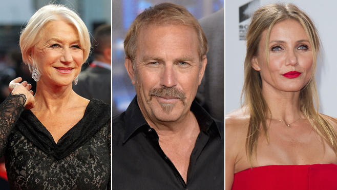 Helen Mirren, Kevin Costner, Cameron Diaz